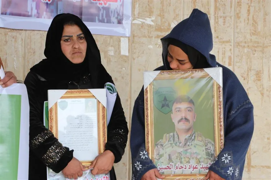 أهالي الحسكة والشدادي يشيعون شهيدين ومراسم غيابية لشهيدين آخرين