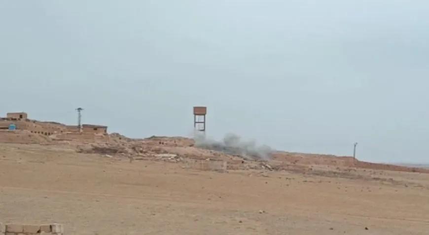 الاحتلال التركي يستهدف مضخة مياه شرب شرق عين عيسى 