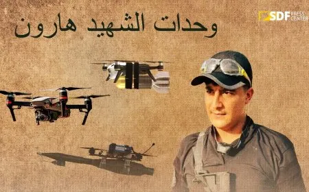 شاهد.. مدرعات تركية تدهس مرتزقتها وسط ضربات من قسد