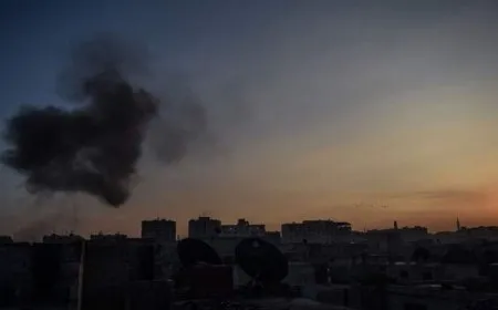 قصف جوي جديد في دمشق على مواقع سابقة لجيش النظام السوري السابق