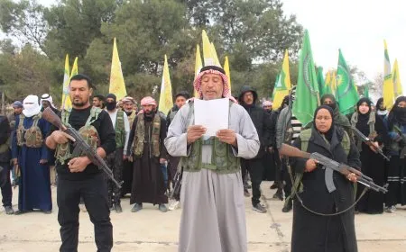 متطوعون من تل كوجر يلبون نداء التعبئة العامة