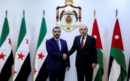 الشيباني يصل إلى الأردن
