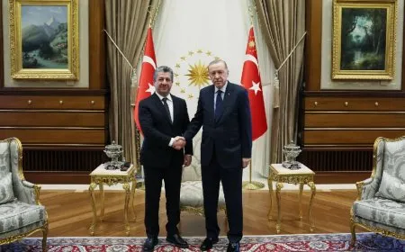 فحوى لقاءات مسرور البرزاني في تركيا