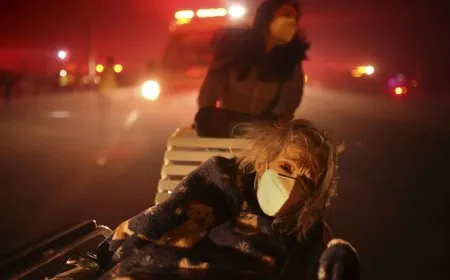 حرائق كاليفورنيا تمتد وفقدان 5 أشخاص حياتهم في لوس أنجلوس