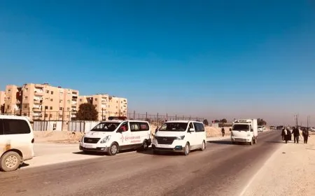 أهالي مقاطعة الجزيرة يتوجّهون إلى سد تشرين للمشاركة في المناوبة