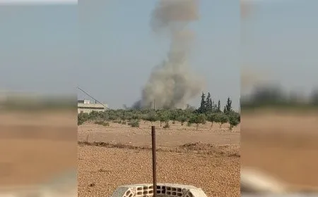 الاحتلال التركي يقصف ريف كوباني الجنوبي 