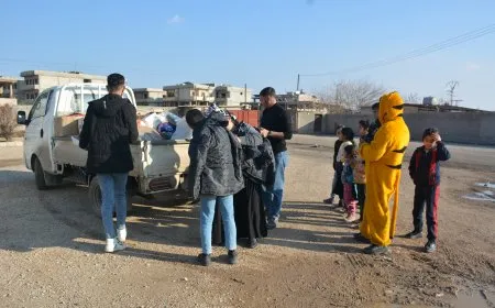 كركي لكي.. توزيع مستلزمات المدارس للأطفال المهجرين