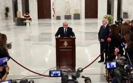 مباشرة الاستشارات النيابية لتشكيل حكومة جديدة في لبنان
