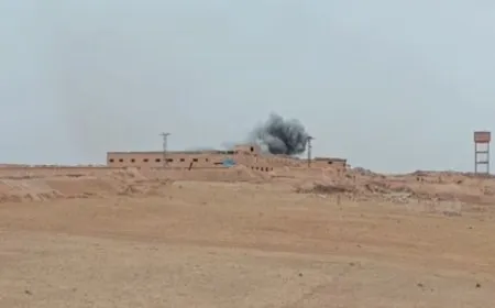 الاحتلال التركي يستهدف محطة مياه شرق مدينة عين عيسى