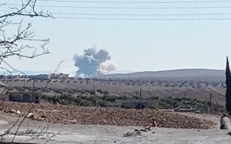 قصف جوي للاحتلال التركي على قريتين في ريف كوباني