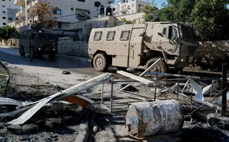 إسرائيل تعلن عن بدء عملية عسكرية وتعتقل 20 فلسطينياً