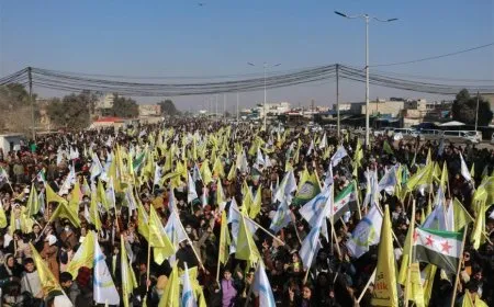 نساء من الشدادي يعلِنّ دعمهنّ لقوات سوريا الديمقراطية في مواجهة الاحتلال التركي