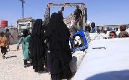 148 أسرة عراقية تستعد لمغادرة مخيم الهول