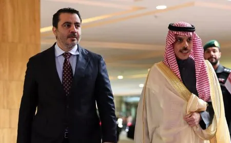 السعودية تؤكد استعدادها لدعم نهوض سوريا