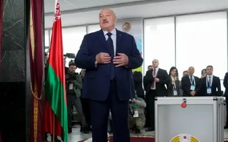 رئيس بيلاروسيا الحالي يفوز بالانتخابات الرئاسية للولاية السابعة