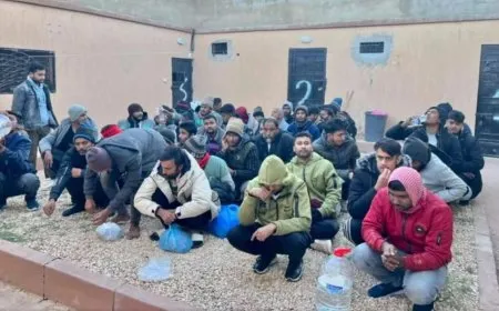 السلطات الليبية تُحرّر 263 مهاجراً غير شرعي من قبضة عصابة