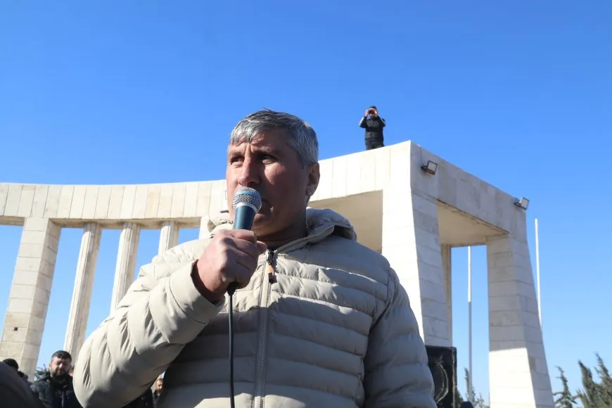 تشييع جثمان مقاتل قسد آراس حمو في عامودا 