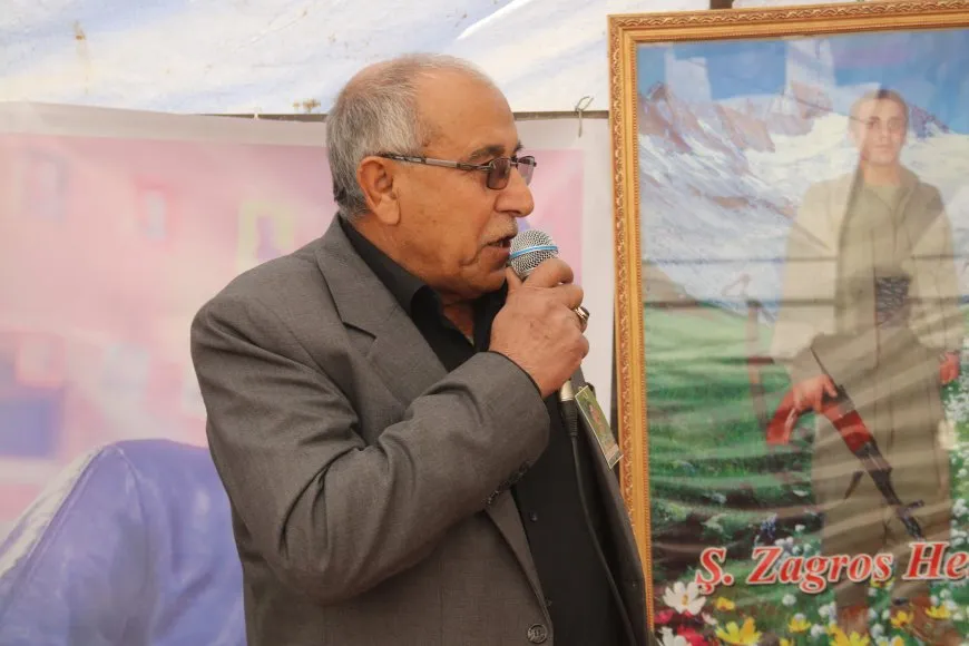 تقديم واجب العزاء لذوي مقاتل قسد آراس حمو