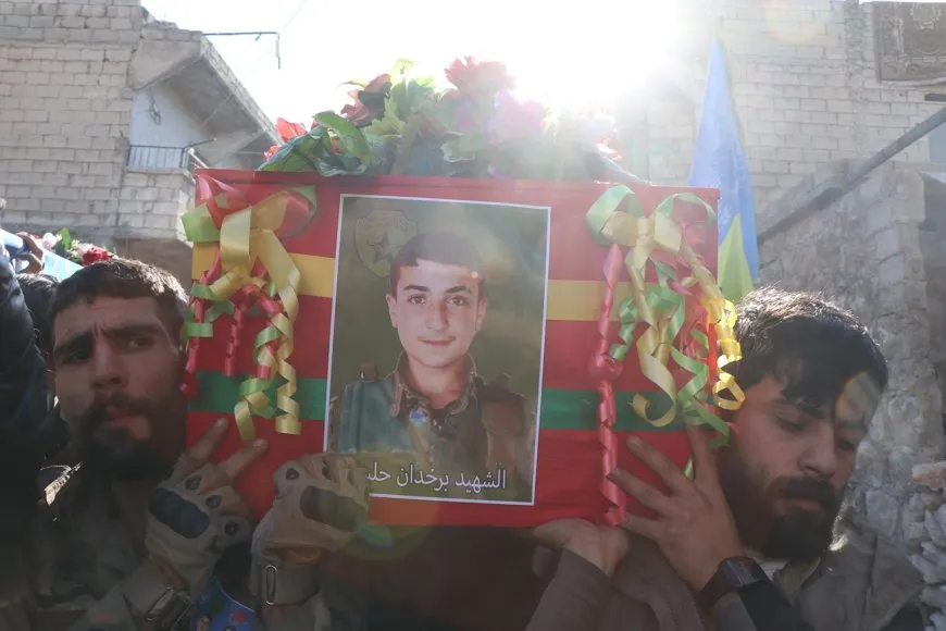 تشييع جثامين أربعة شهداء من القوات الأمنية والعسكرية في حلب