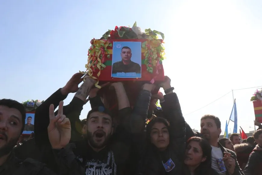 تشييع جثامين أربعة شهداء من القوات الأمنية والعسكرية في حلب