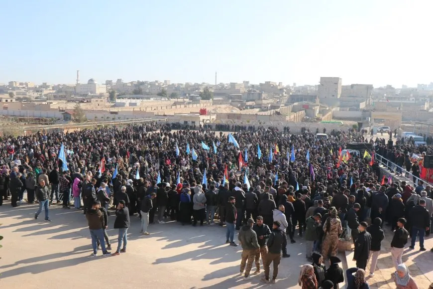 تشييع جثامين أربعة شهداء من القوات الأمنية والعسكرية في حلب