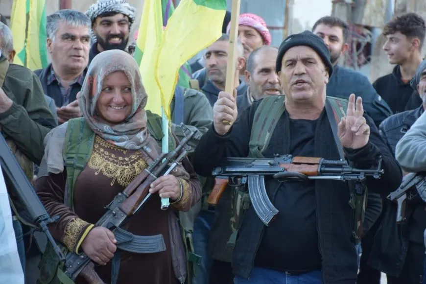 أهالي شيران في كوباني يعلنون تشكيل كتيبة "الشهيد دلوفان"