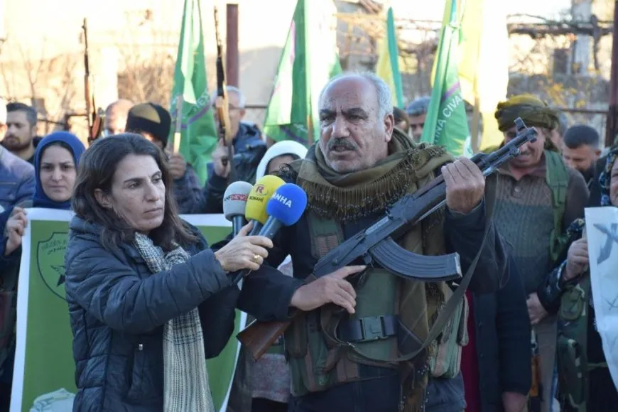 أهالي شيران في كوباني يعلنون تشكيل كتيبة "الشهيد دلوفان"