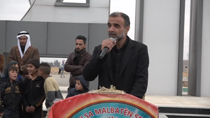 تشييع جثمان مقاتل قسد أحمد محمد في الطبقة