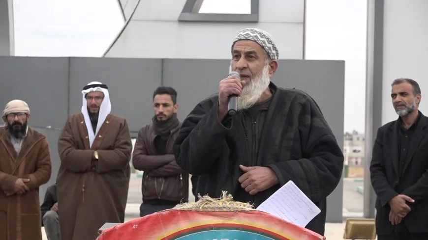 تشييع جثمان مقاتل قسد أحمد محمد في الطبقة