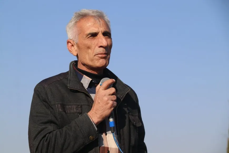 تشييع جثمان مقاتل قسد بيار العلي في عامودا
