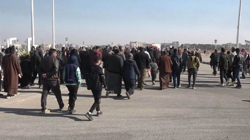 تشيع جثمان مقاتل قسد إبراهيم النجم لمثواه الأخير في الطبقة