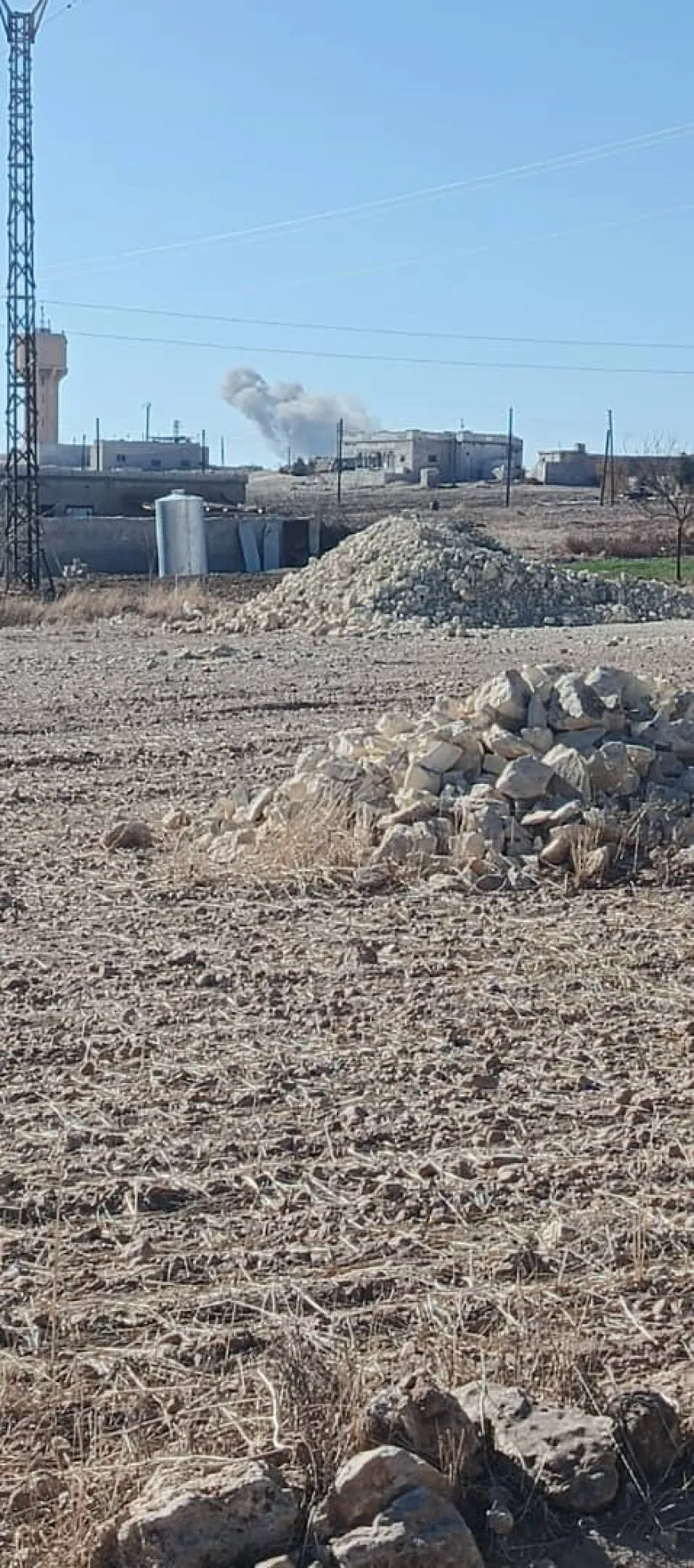 الاحتلال التركي يقصف قرى في ريف كوباني الجنوبي