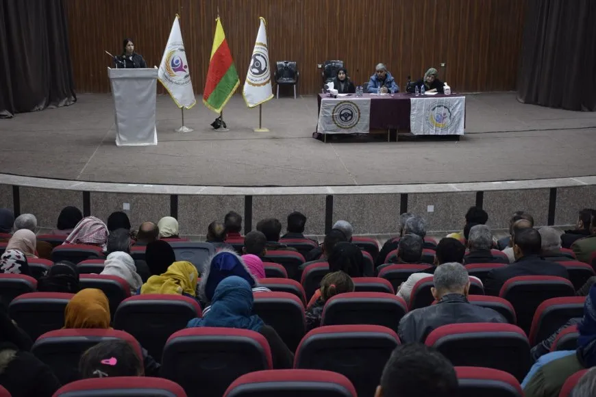 حركة المجتمع الديمقراطي تبحث التطورات السياسية مع اتحادي عمال وسائقي مقاطعة الجزيرة