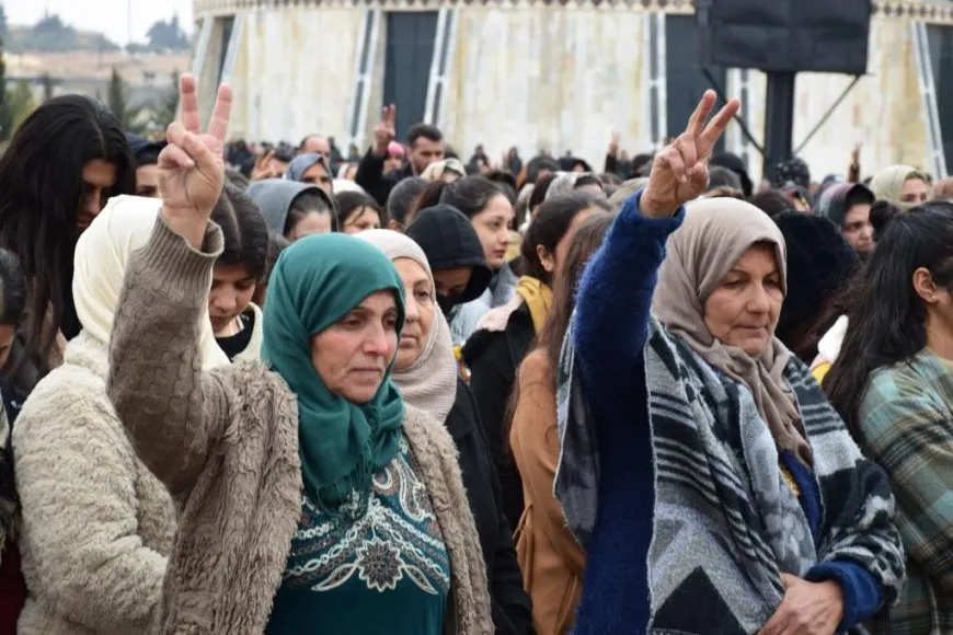 تشييع جثامين 3 شهداء في كوباني