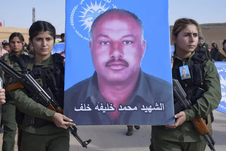 بمراسم مهيبة.. تشييع جثمانَي شهيدين في الحسكة
