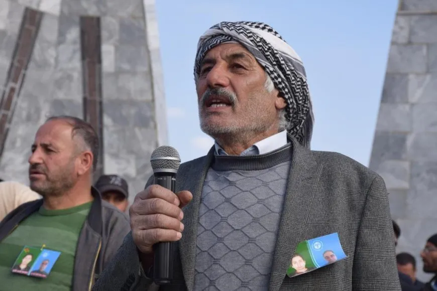 تشييع جثمان الشهيدة آرجين والشهيد علي نبو في كوباني
