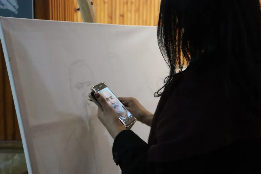 دعماً لمقاومة سد تشرين انطلاق ورشة رسم في مدينة قامشلو