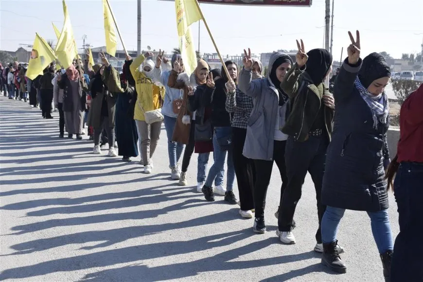 شبيبة الحسكة ينددون بهجمات الاحتلال: سنواصل النضال حتى تحقيق النصر