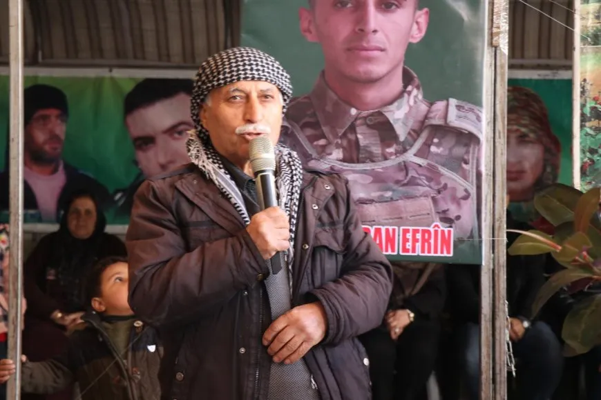 تقديم واجب العزاء لذوي شهيدَي قسد باران وفراس في حلب