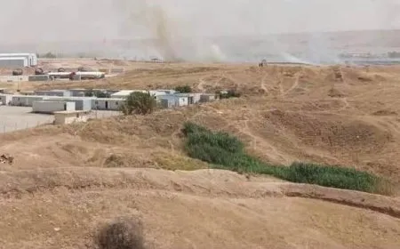 طائرة مسيّرة تستهدف حقل غاز "كورمور" في جنوب كردستان