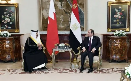 الرئيس المصري يطالب بموقف موحد لتحقيق السلام في المنطقة