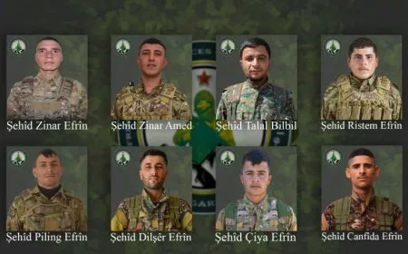 قوات تحرير عفرين تكشف سجلات 8 مقاتلين استشهدوا في التصدي للاحتلال التركي