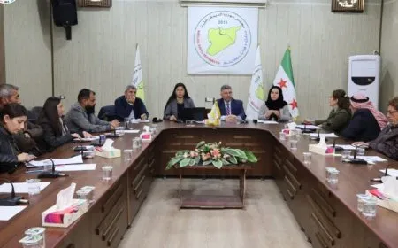 اجتماع مسد ومنسقية القوى السياسية والمجتمعية في الحسكة حول مستقبل سوريا