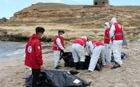 انتشال 29 جثة لمهاجرين من موقعين في ليبيا
