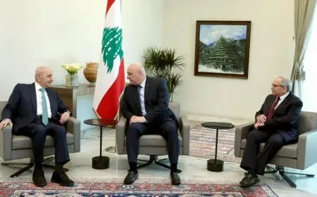 الرئاسة اللبنانية تعلن تشكيل حكومة جديدة من 24 وزيراً