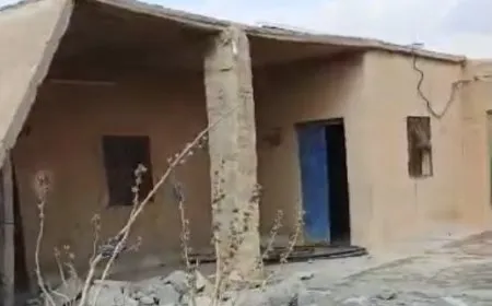 آثار الدمار الذي لحق بممتلكات المواطنين جراء قصف الاحتلال التركي