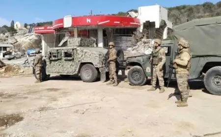 الجيش اللبناني ينتشر في بلدات جنوبية بعد انسحاب القوات الإسرائيلية