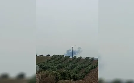 طيران الاحتلال التركي الحربي يقصف ريف كوباني 