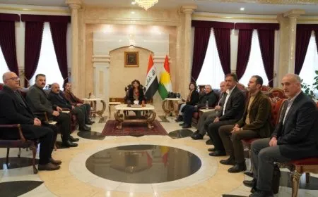 وفد حزب المساواة وديمقراطية الشعوب يصل جنوب كردستان