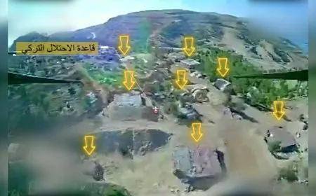 الاحتلال التركي يقصف 14 قرية وتلة في إقليم شمال وشرق سوريا